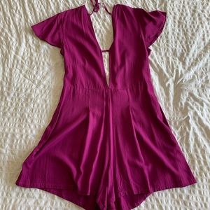 Purple Valija Romper